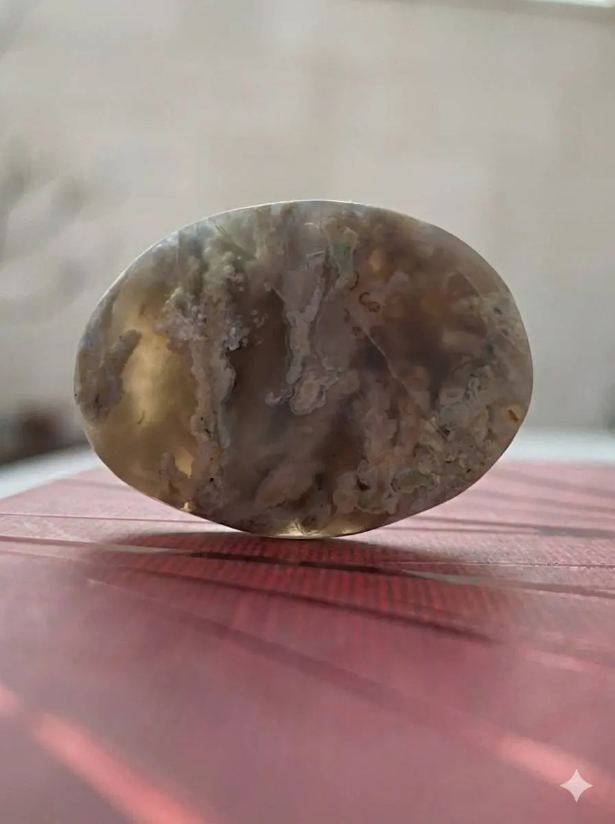 خرید عقیق شجر خزه‌ای - سنگ قیمتی اصل - گوهرآسا